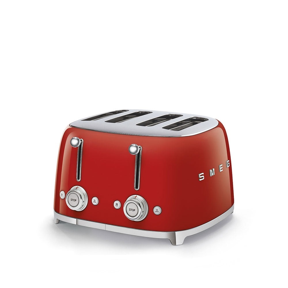 TSF03RDEU - Kırmızı Ekmek Kızartma 4 Slot