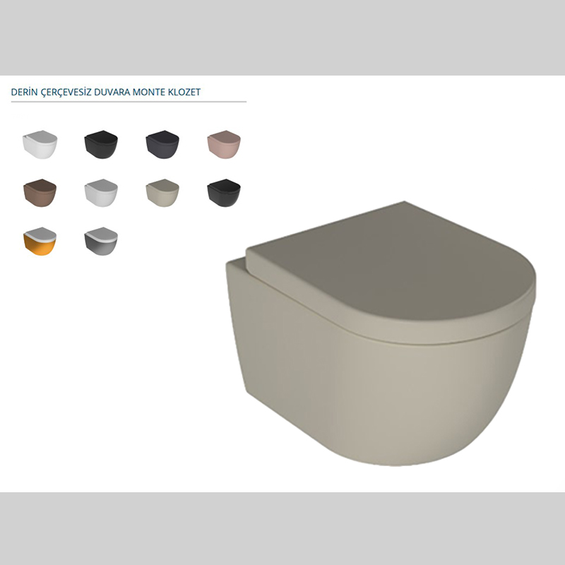 Derin Çerçevesiz Klozet